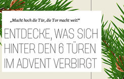 Türen öffnen –Impulse für die Adventszeit